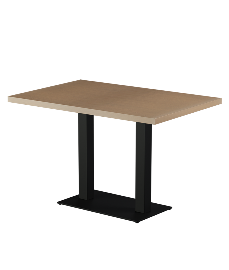 Stolik Alfa Duo blat drewniano-fornirowany