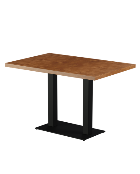 Stolik Alfa Duo blat drewniano-fornirowany