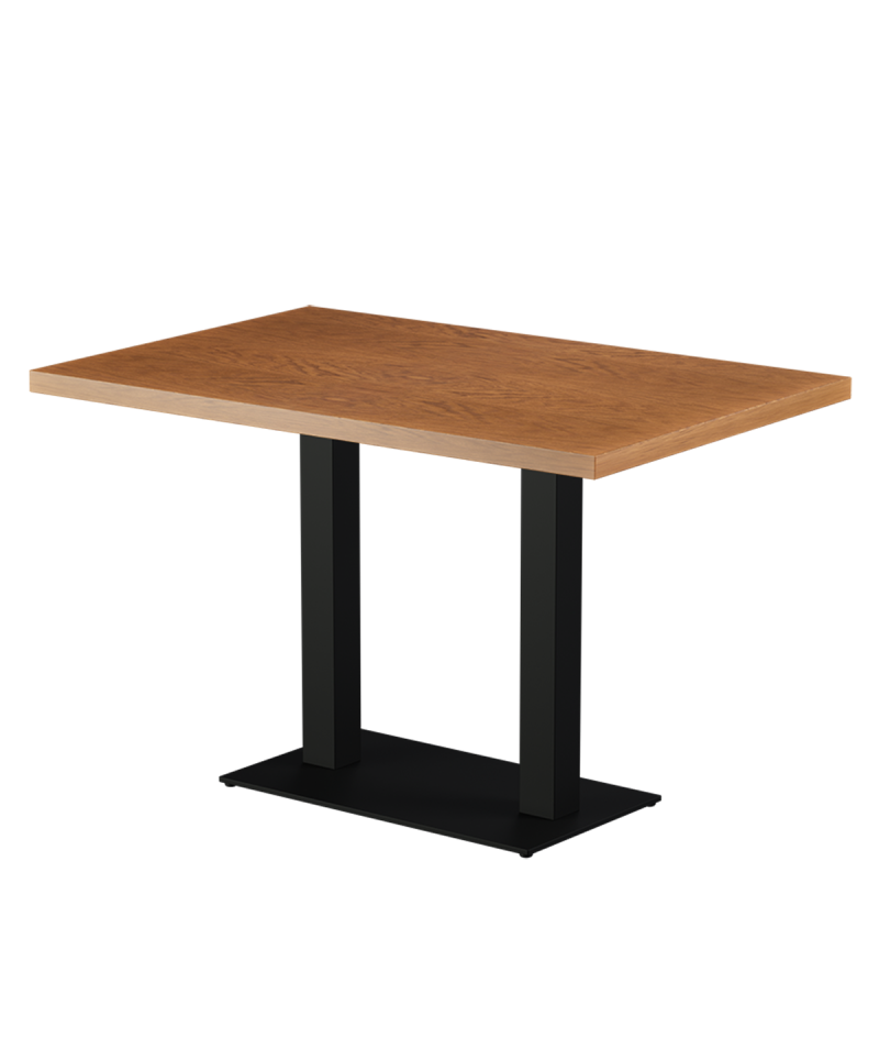 Stolik Alfa Duo blat drewniano-fornirowany