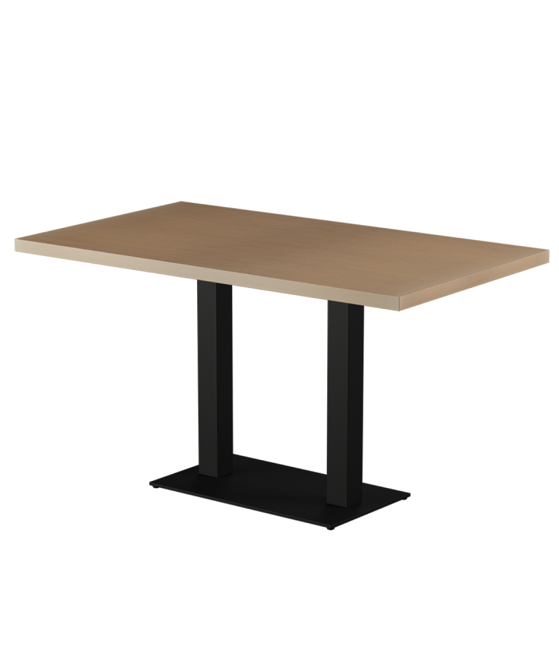 Stolik Alfa Duo blat drewniano-fornirowany