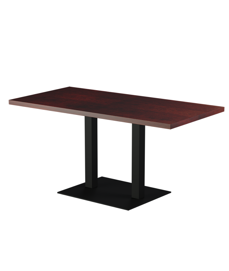 Stolik Alfa XL Duo blat drewniano-fornirowany