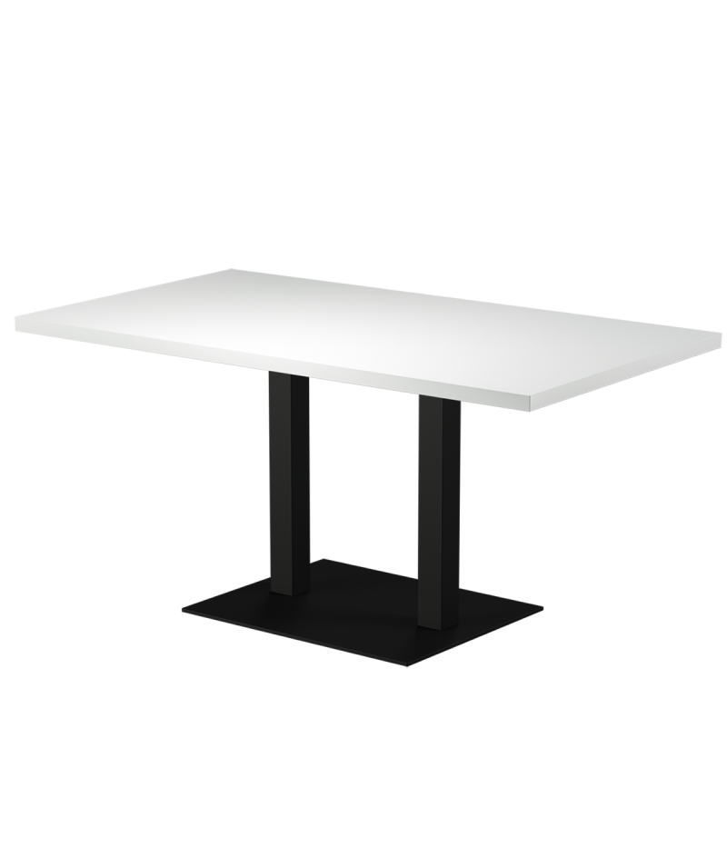 Stolik Alfa XL Duo blat drewniano-fornirowany