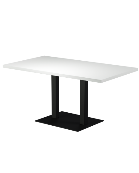 Stolik Alfa XL Duo blat drewniano-fornirowany