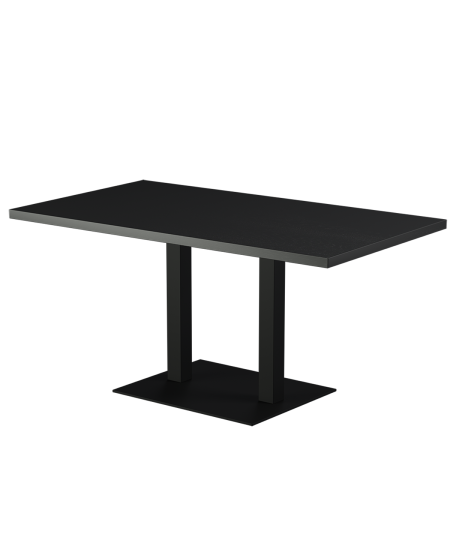 Stolik Alfa XL Duo blat drewniano-fornirowany