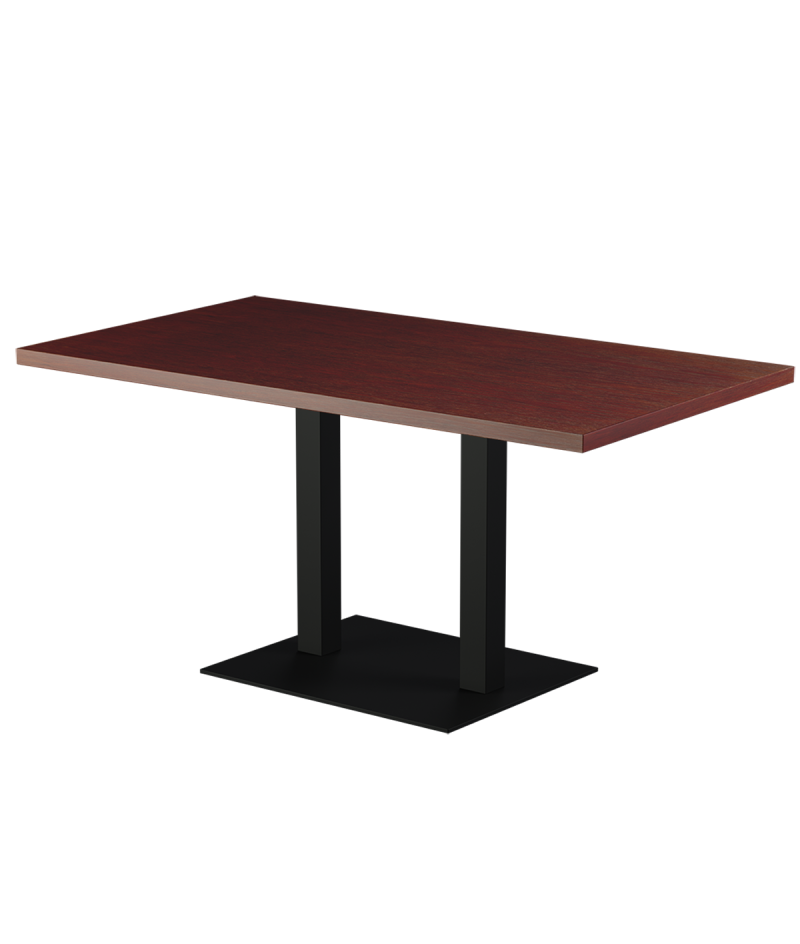 Stolik Alfa XL Duo blat drewniano-fornirowany