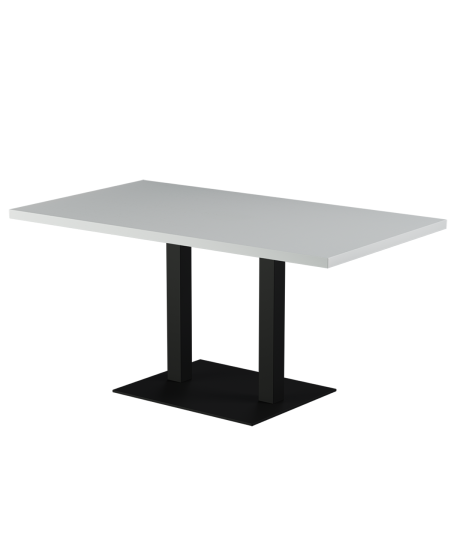 Stolik Alfa XL Duo blat drewniano-fornirowany