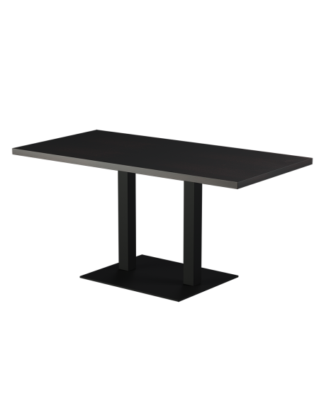 Stolik Alfa XL Duo blat drewniano-fornirowany
