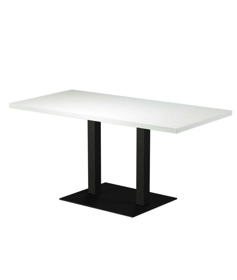 Stolik Alfa XL Duo blat drewniano-fornirowany