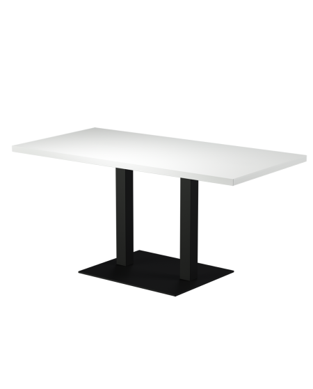 Stolik Alfa XL Duo blat drewniano-fornirowany