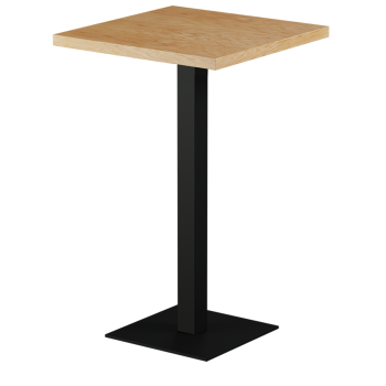 Stolik Alfa Bar blat drewniano-fornirowany