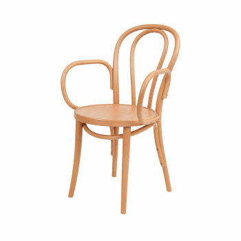 Krzesło drewniane Monet Arm naturalny