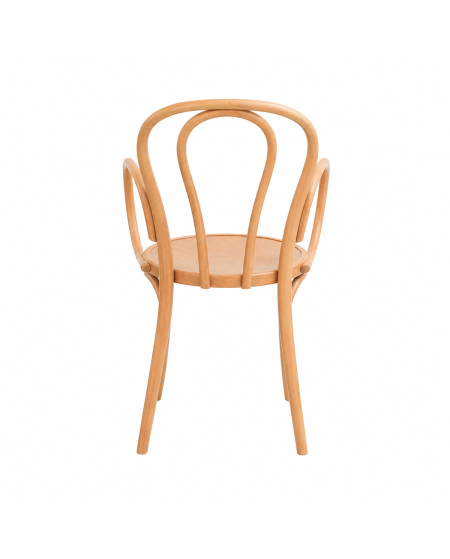 Krzesło drewniane Monet Arm naturalny