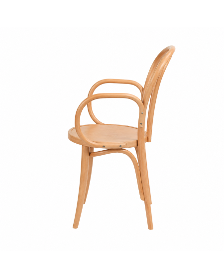 Krzesło drewniane Monet Arm naturalny