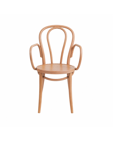 Krzesło drewniane Monet Arm naturalny