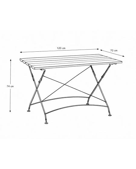 Stolik Lara 120x70 cm