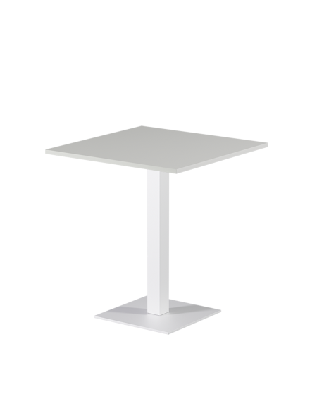Stolik Alfa S biały blat laminowany 28 mm
