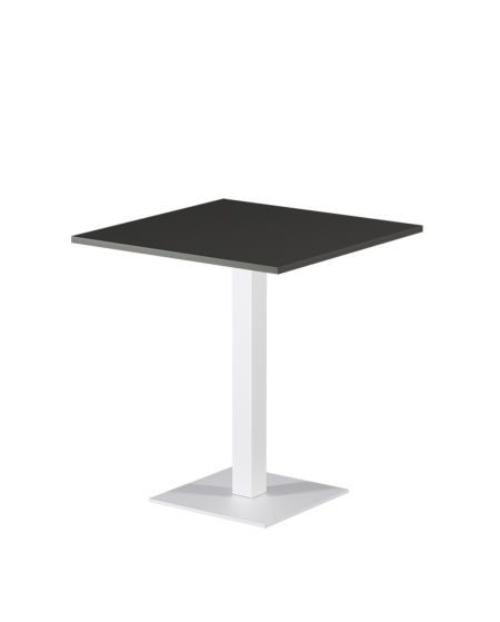 Stolik Alfa S biały blat laminowany 28 mm