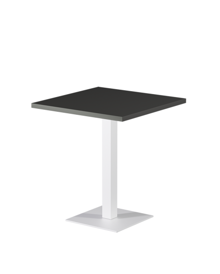 Stolik Alfa S biały blat laminowany 28 mm