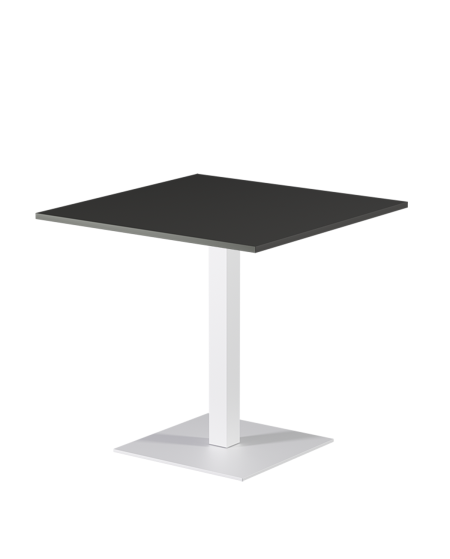 Stolik Alfa S biały blat laminowany 28 mm