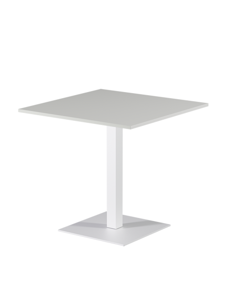Stolik Alfa S biały blat laminowany 28 mm