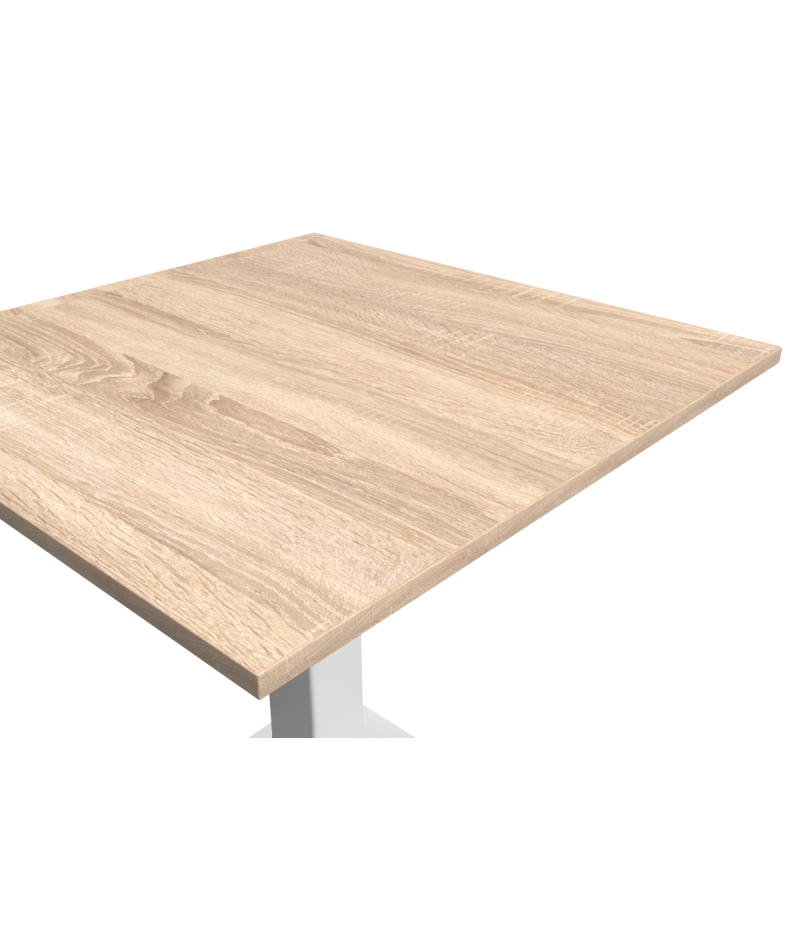 Stolik Alfa S biały blat laminowany 28 mm