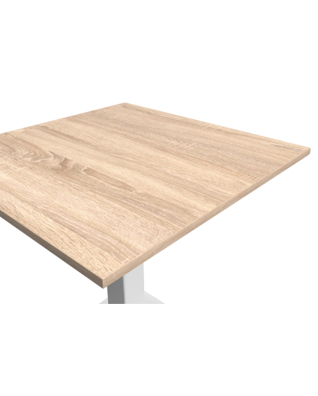Stolik Alfa S biały blat laminowany 28 mm