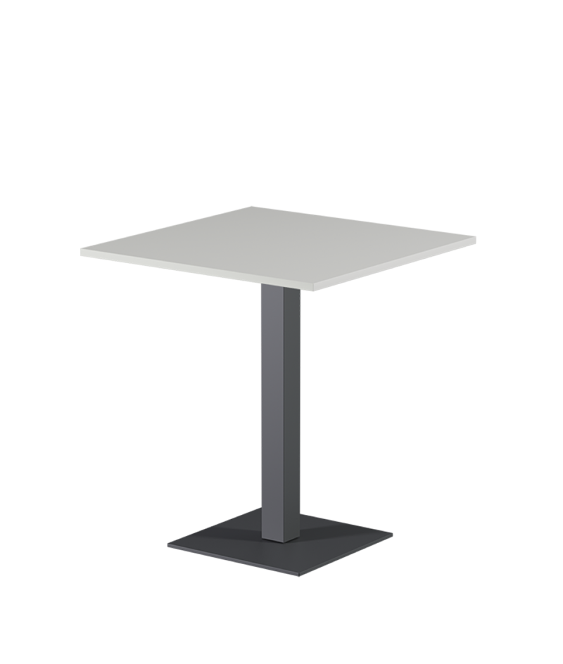 Stolik Alfa S szary blat laminowany 28 mm