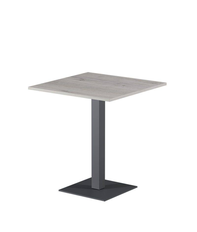 Stolik Alfa S szary blat laminowany 28 mm