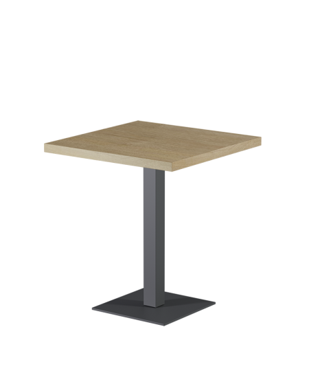 Stolik Alfa S szary blat laminowany 28 mm