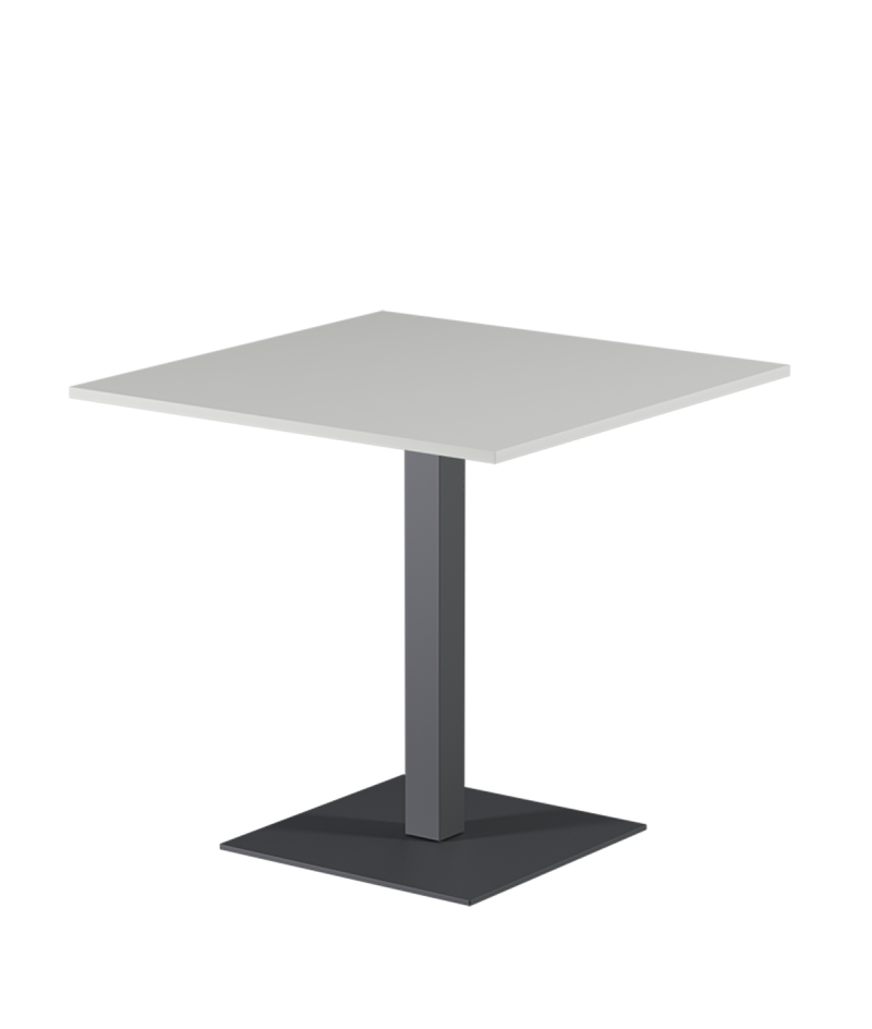 Stolik Alfa S szary blat laminowany 28 mm