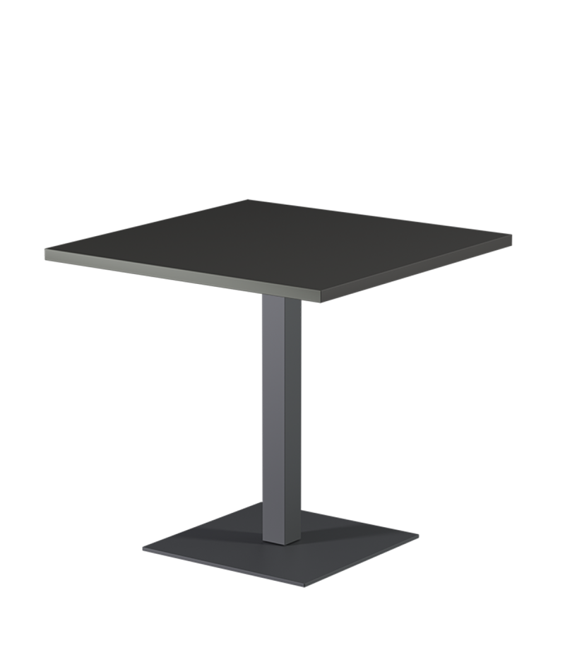 Stolik Alfa S szary blat laminowany 28 mm