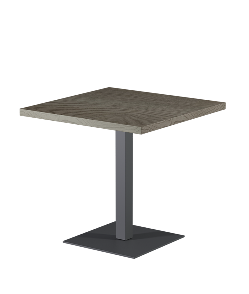 Stolik Alfa S szary blat laminowany 28 mm