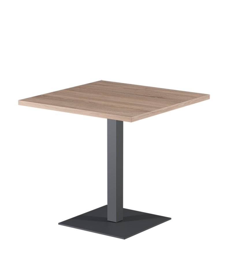 Stolik Alfa S szary blat laminowany 28 mm