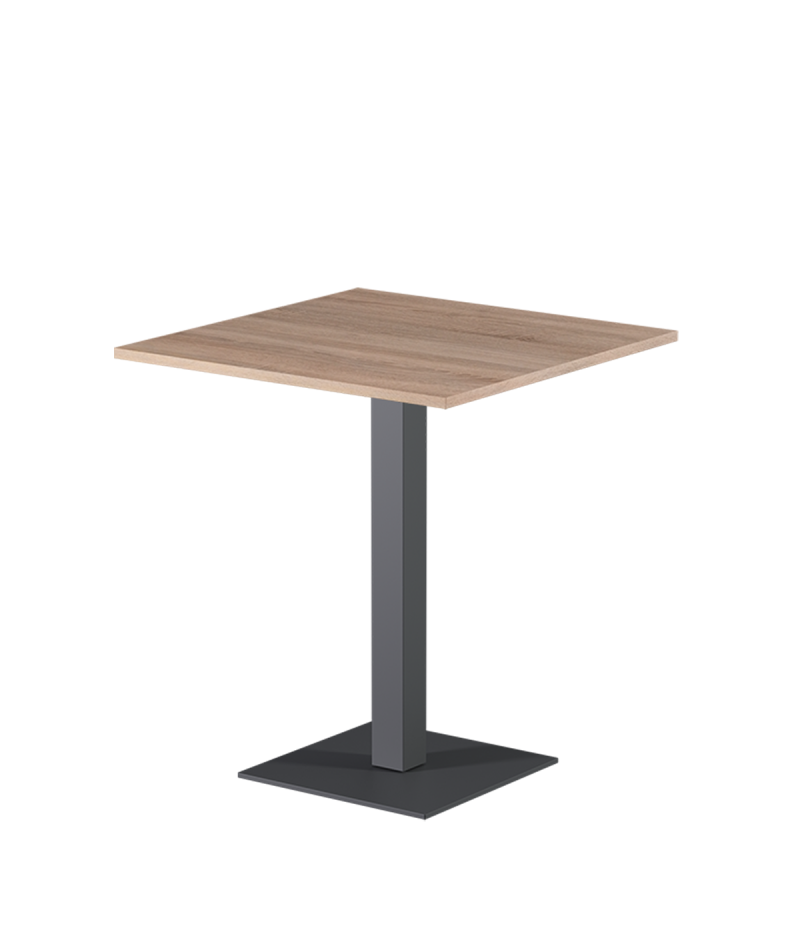 Stolik Alfa S szary blat laminowany 28 mm