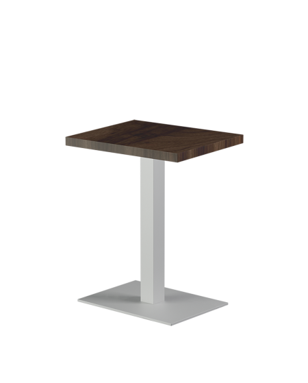 Stolik Alfa 40x55 biały blat laminowany 28 mm