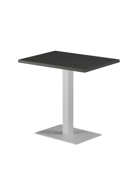 Stolik Alfa 40x55 biały blat laminowany 28 mm