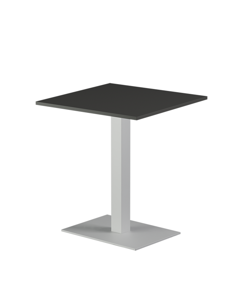 Stolik Alfa 40x55 biały blat laminowany 28 mm