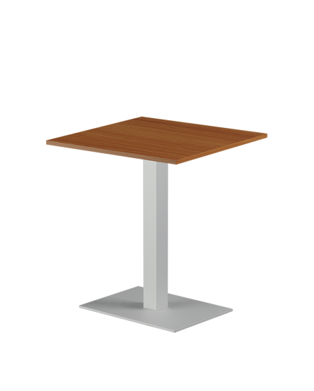 Stolik Alfa 40x55 biały blat laminowany 28 mm