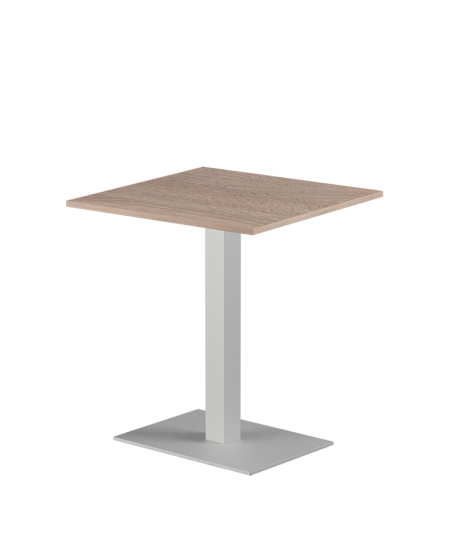 Stolik Alfa 40x55 biały blat laminowany 28 mm