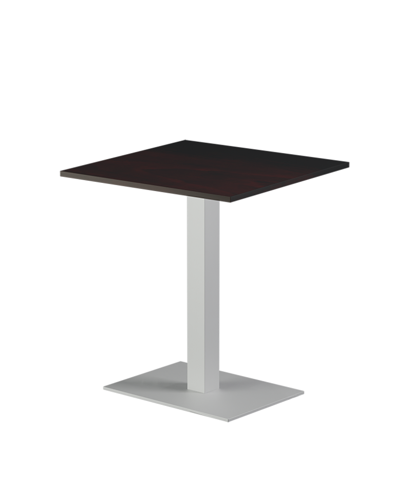Stolik Alfa 40x55 biały blat laminowany 28 mm