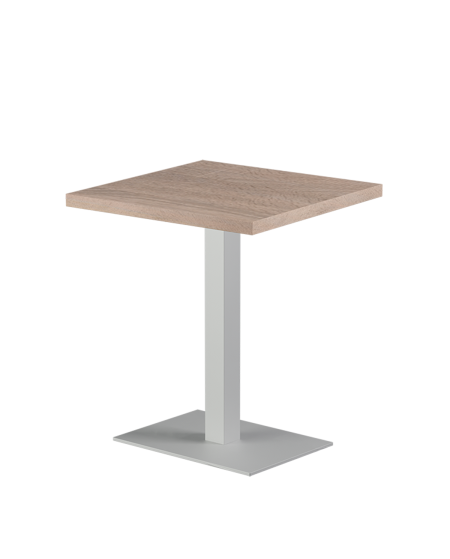 Stolik Alfa 40x55 biały blat laminowany 28 mm