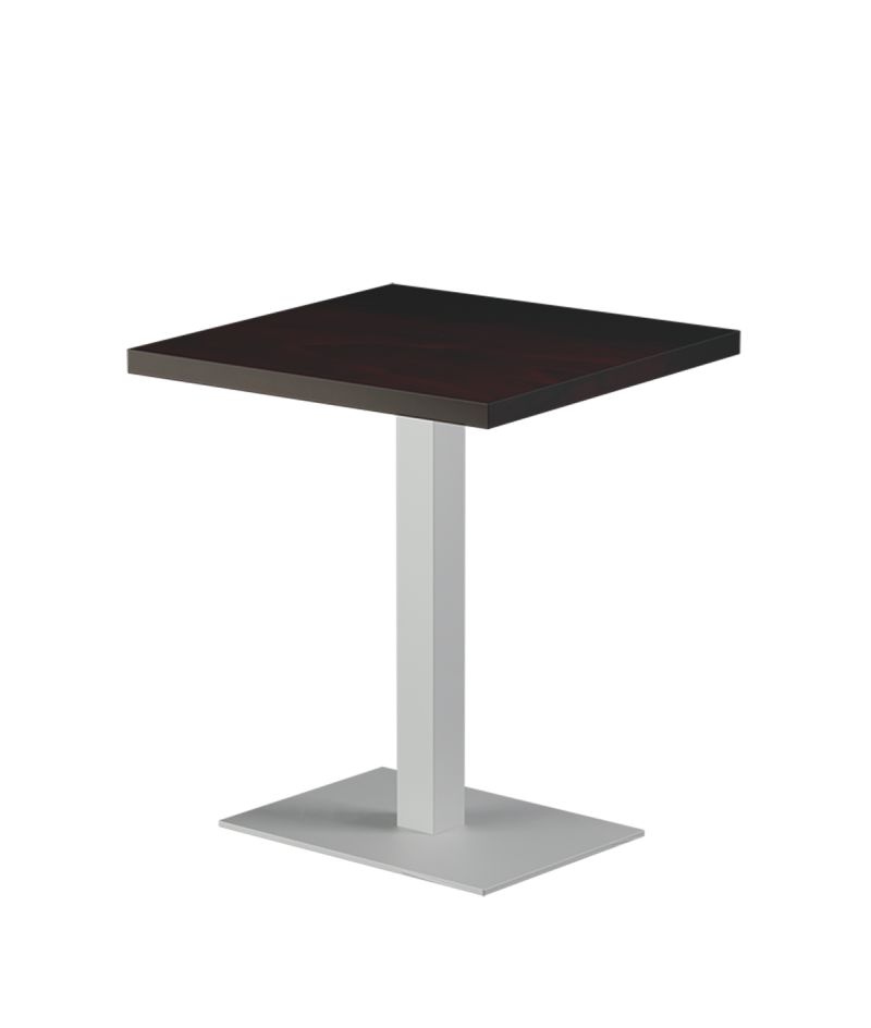 Stolik Alfa 40x55 biały blat laminowany 28 mm