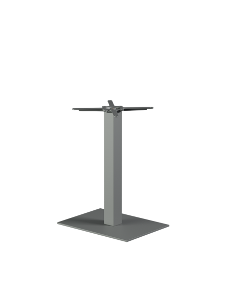 Stolik Alfa 40x55 szary blat laminowany 28 mm