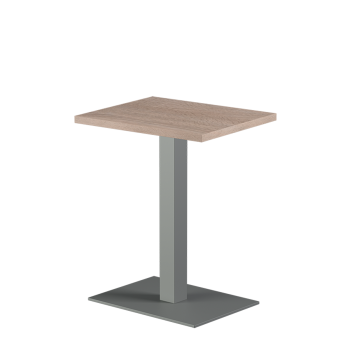 Stolik Alfa 40x55 szary blat laminowany 28 mm
