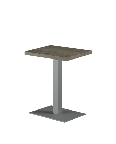 Stolik Alfa 40x55 szary blat laminowany 28 mm