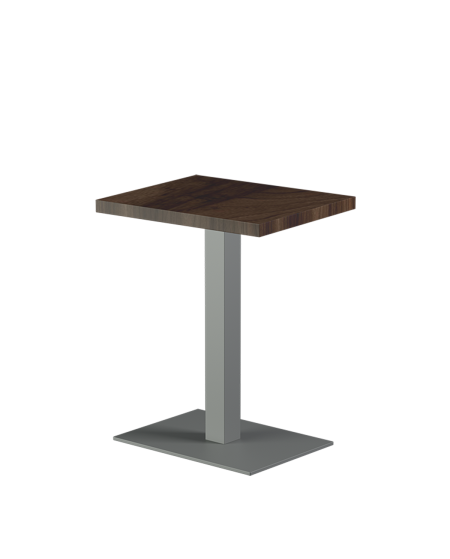 Stolik Alfa 40x55 szary blat laminowany 28 mm