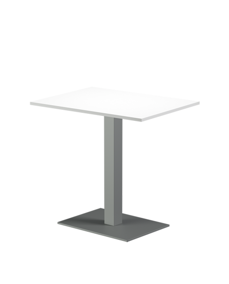 Stolik Alfa 40x55 szary blat laminowany 28 mm