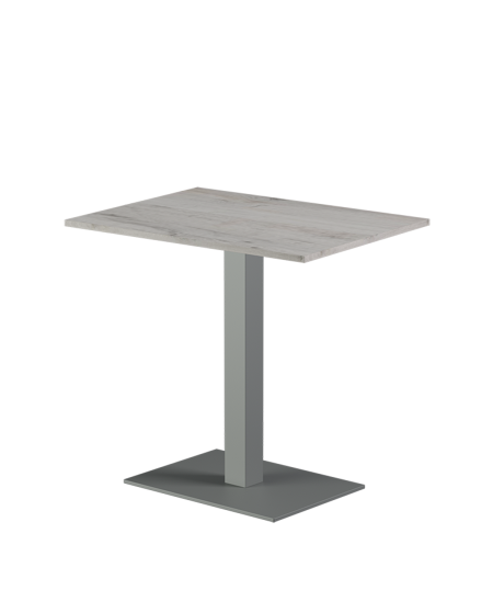 Stolik Alfa 40x55 szary blat laminowany 28 mm