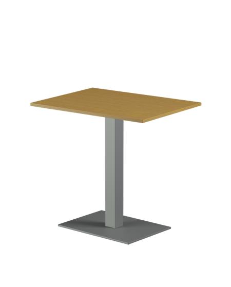 Stolik Alfa 40x55 szary blat laminowany 28 mm