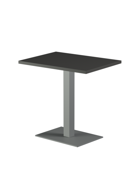 Stolik Alfa 40x55 szary blat laminowany 28 mm